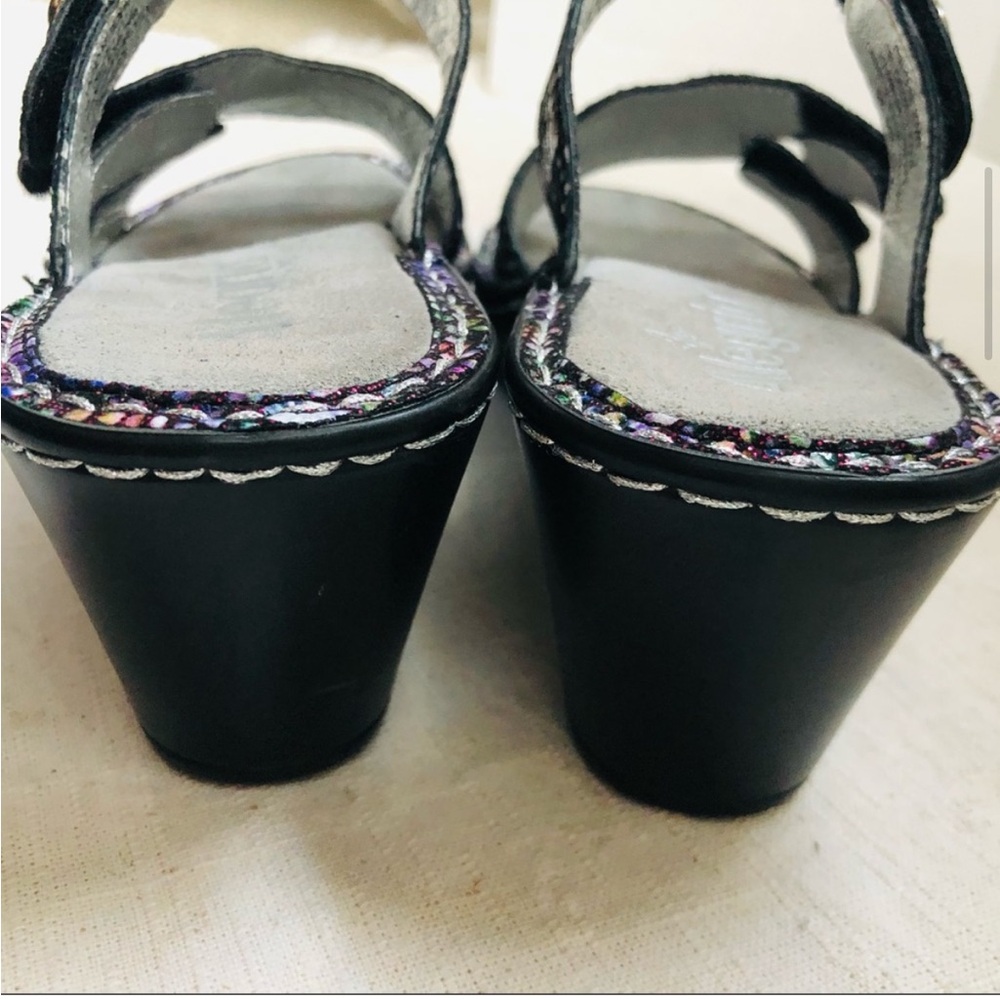 Alegria Colorful Patterned Sandals - Picture 8 of 16